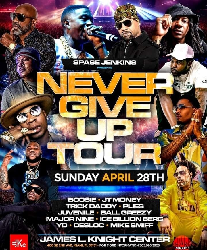 Never Give Up Tour