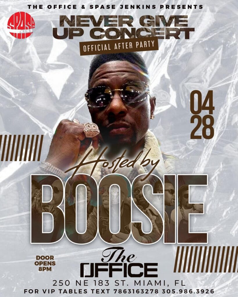 Never Give Up Official Concert Afterparty